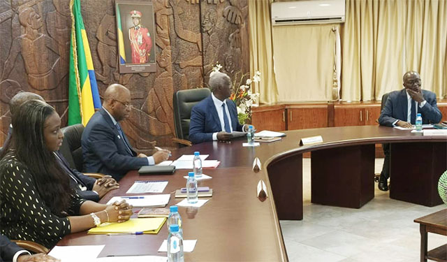 Rencontre entre Le Premier Ministre, le Vice Premier Ministre et L'ITIE GABON